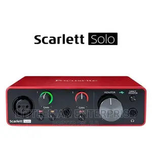 Focusrite Scarlet Solo Sound Card