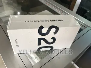 New Samsung Galaxy S20 FE 5G SD865 128 GB Black