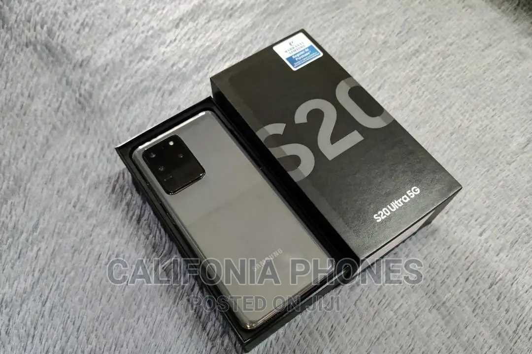 New Samsung Galaxy S20 Ultra 5G 128 GB Purple
