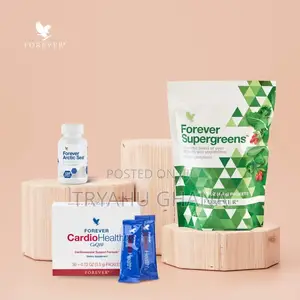 Enrich Your Health With Forever Supergreen+Arctic Sea+Cardio