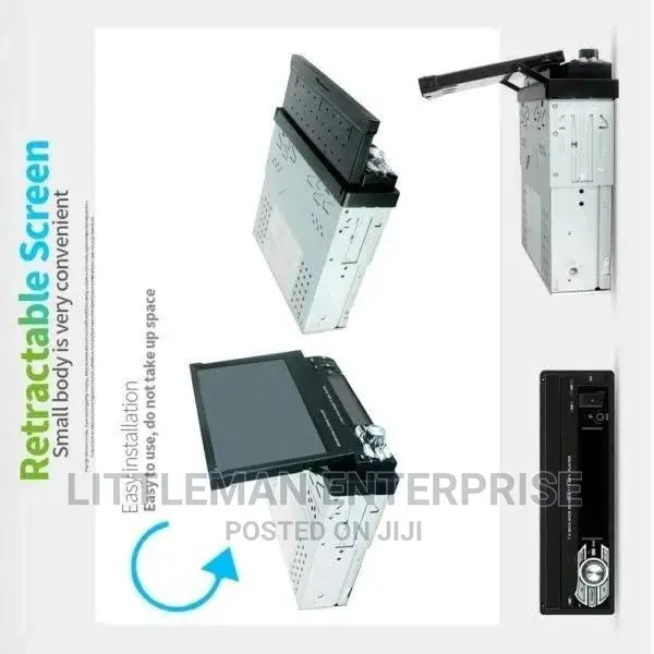 Universal Car Mp5 Retractable Player +FREE CAMERA