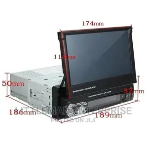 Universal Car Mp5 Retractable Player +FREE CAMERA