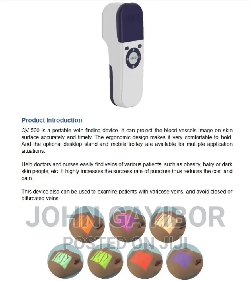 Portable Vein Finder or Viewer With Warranty Guaranteed