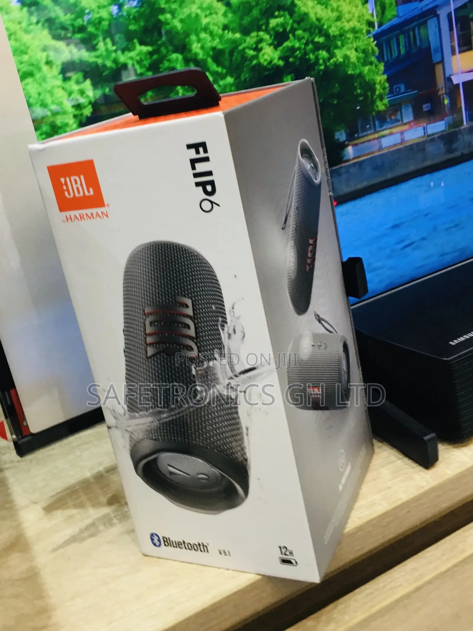 Lasting JBL Bluetooth Wireless Flip 6 Gray Electric