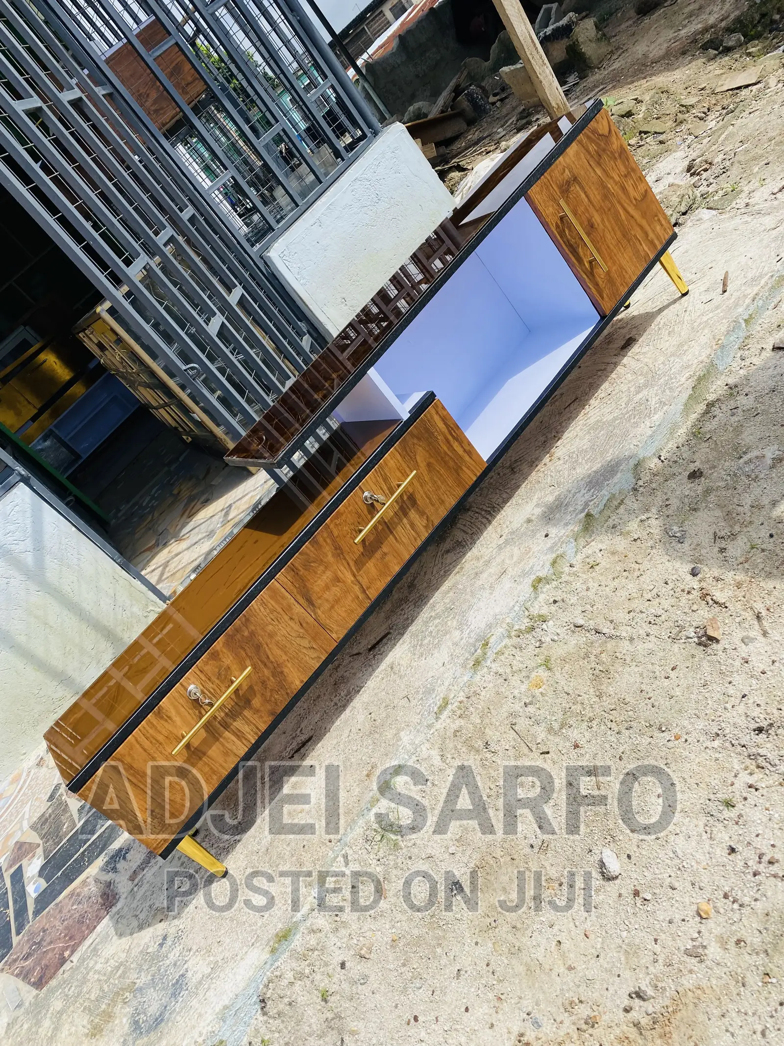 Original Tv Stand on Top With Quality Glass