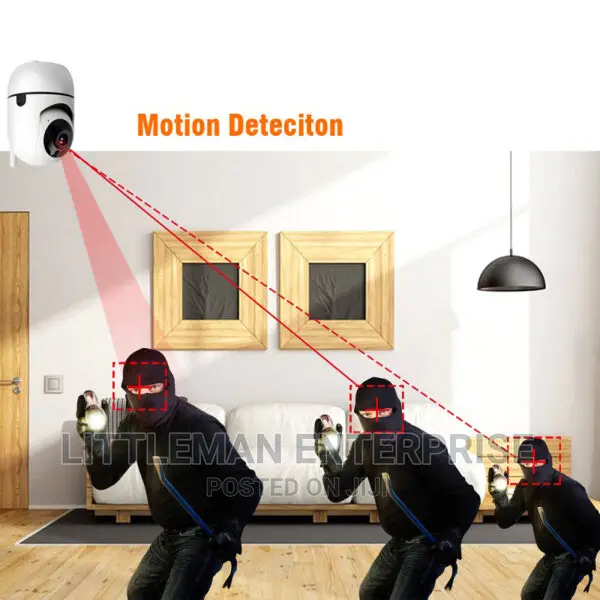 Home Wireless Rotating Camera (Auto Tracking)
