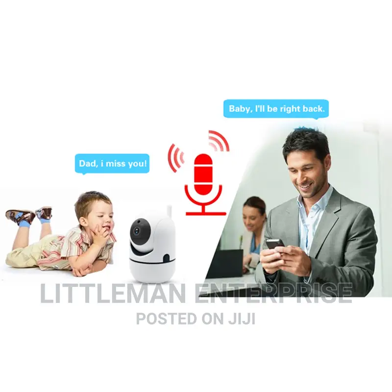 Home Wireless Rotating Camera (Auto Tracking)