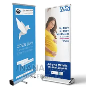 Pull Up Banner Stand or Rent