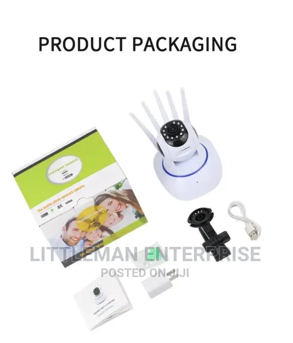 WIFI Camera Rotating Baby Monitor CCTV Nanny Cam 720P
