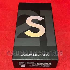 New Samsung Galaxy S21 Ultra 5G 128 GB Silver