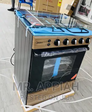 Adorable Midea4 Burner+ Oven/Grill Auto Ignition Bmg6060-Wd