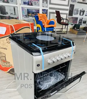 Convenient Ferre 60x60 4 Gas Burner With Oven(Silver).