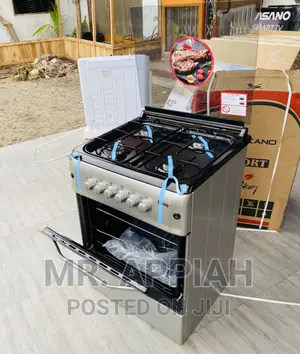 Adorable Ferre 4 Gas Burner With Oven and Grill(Gray)60x60.