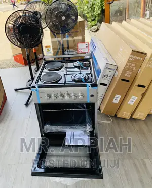 Shop Authentic Volcano 50x50 2 Gas + 2 Electric Burner,Gray