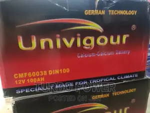 Univigour Batteries 60038 100ah 19 Plates
