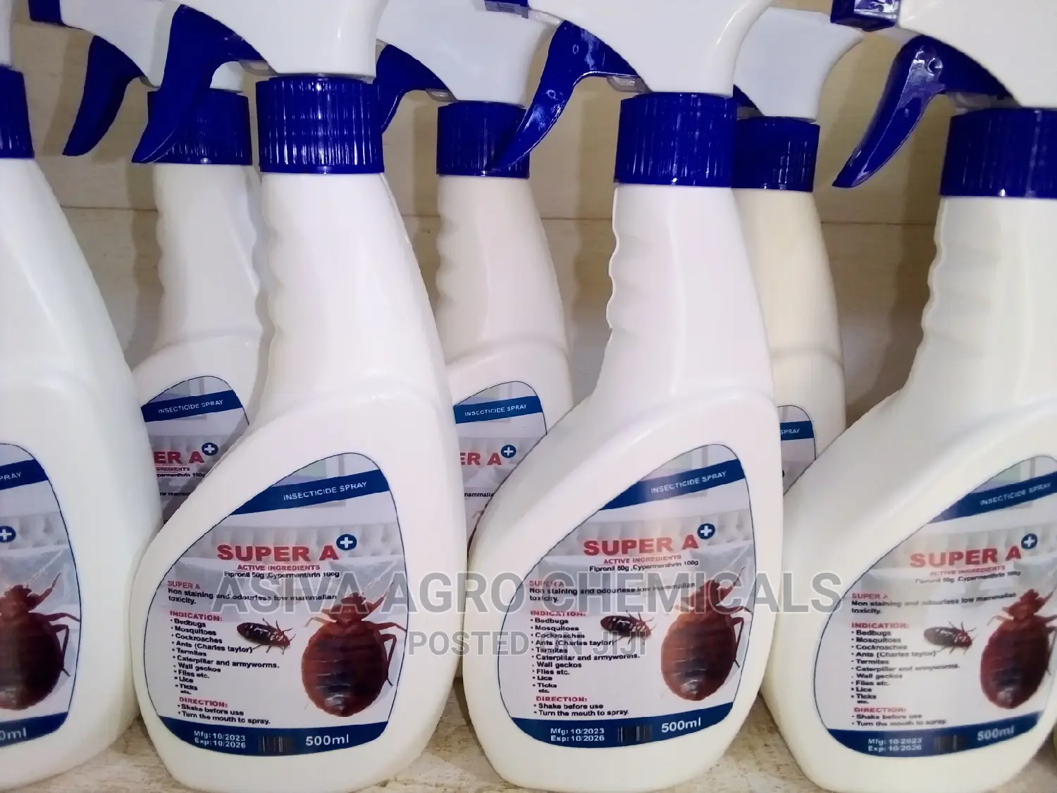 Super A+ Insecticide(Bedbugs, Termites, Mosquitoes, Flies)
