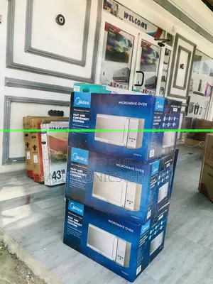 Sliver 28 Liters Microwave  EM928ETB Midea Countertop