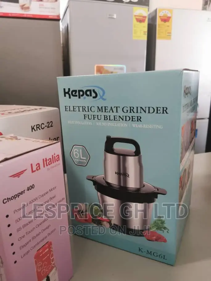 Kepas 6L Fufu Blender ~Compact Body