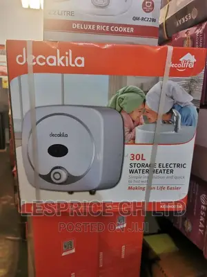 Brand New~Decakila 30L Water Heater Extract Powerful