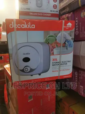 The Right Choice ~Decakila 30L Water Heater