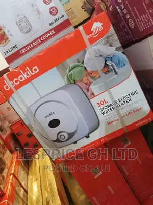 Unbreakable-Decakila 30L Water Heater