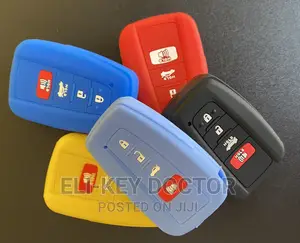 Silicon Cases for Toyota CHR RAV4 Highlander Camry Smart Key