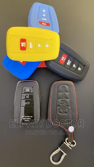 Silicon Cases for Toyota CHR RAV4 Highlander Camry Smart Key