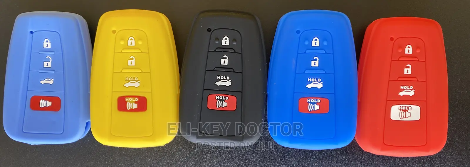Silicon Cases for Toyota CHR RAV4 Highlander Camry Smart Key
