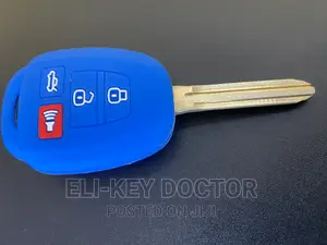 Silicon Car Key Case for Toyota Corolla Camry Yaris RAV4