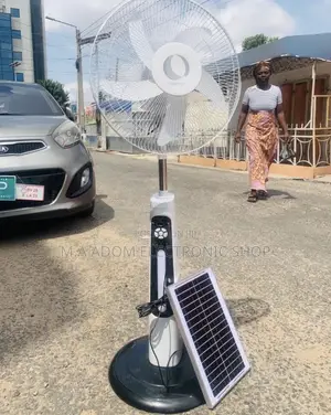Quality Yet Affordable Clinette Standing Fan + Solar Panel