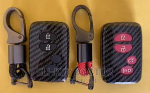 Carbon Case for Toyota Corolla Camry RAV4 Landcruiser Key