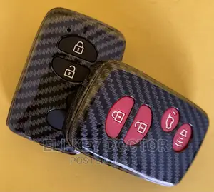 Carbon Case for Toyota Corolla Camry RAV4 Landcruiser Key
