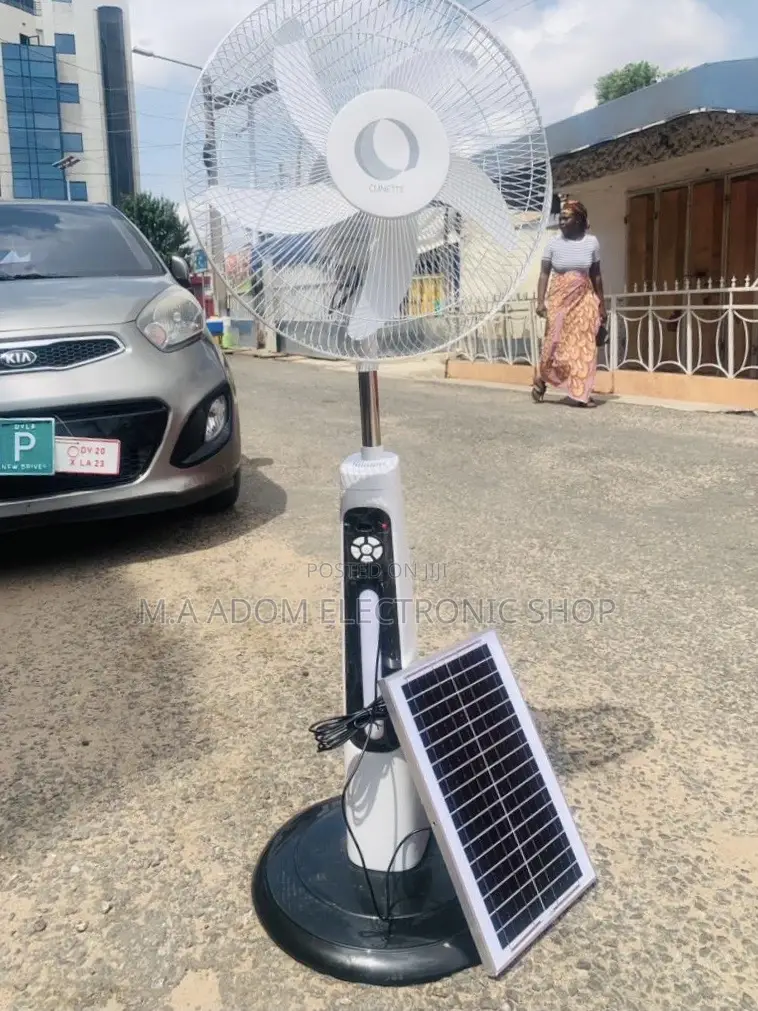 Durable and Affordable Clinette Rechargeable Standing Fan