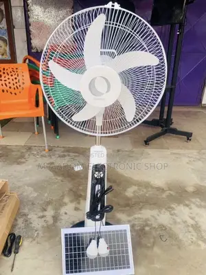 Shop Reliable Clinette Rechargeable Fan With Solar Panel