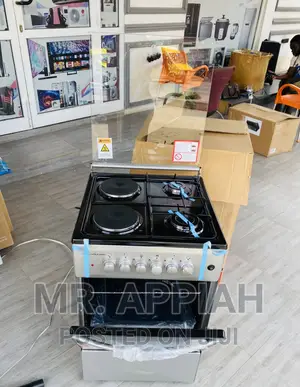 Volcano 50x50 2 Gas Burner + 2 Electric Burner(Gray).
