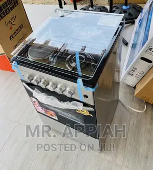 Extremely Reliable Volcano 2 Gas + 2 Electric Burner(Gray).