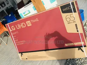 LG UHD Black UP77 65 Inches Glossy LED Smart Tv 