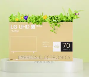 Call and Order for Lg UHD Smart 70”UR80 TV Glossy Slim