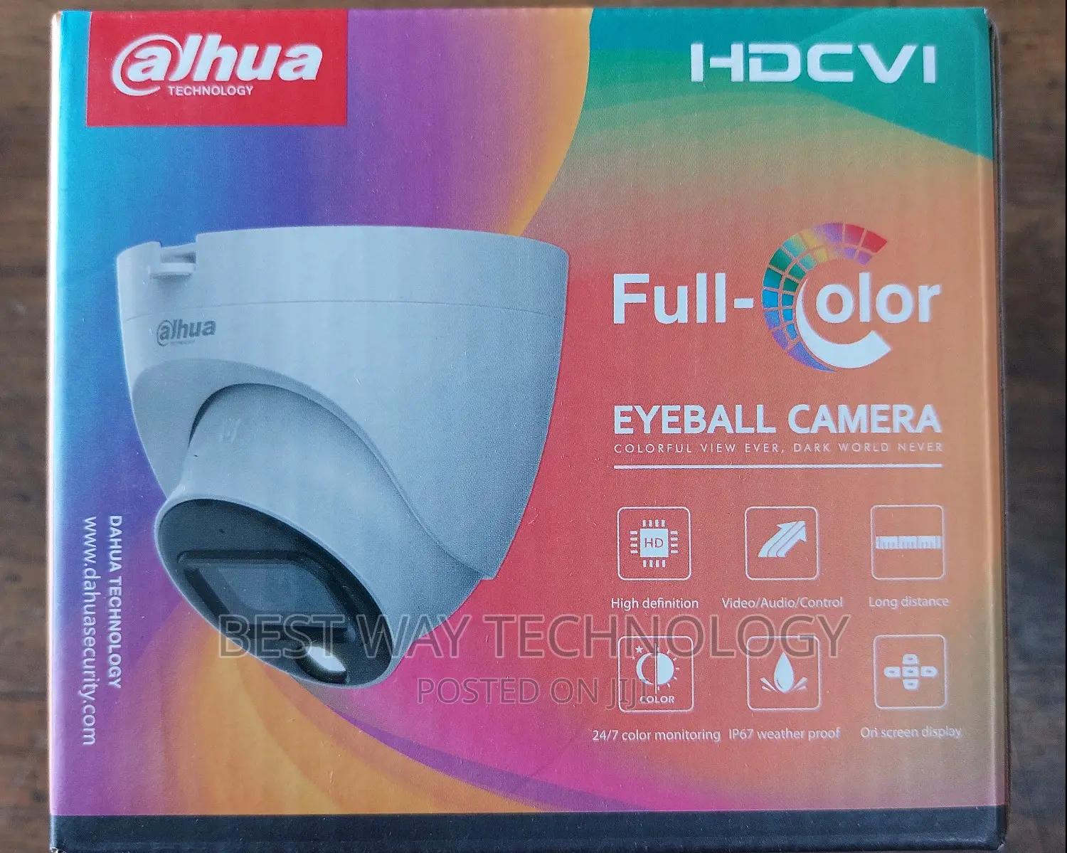 2mp Dome Camera Full Color Dahua