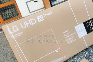 Ur80 Smart Lg 86 Inches Glossy Black Led Uhd Tv