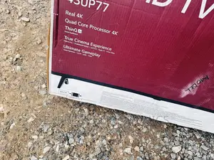 Real Smart Glossy Black LG 43”Up77 Series