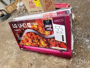 Fresh in Box LG UHD Smart 55”Up77 Tv 