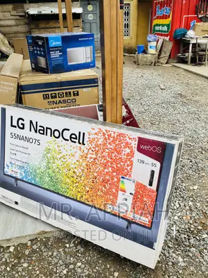 Highly Energy Saving LG 55 Inch Nanocell LED Tv(Black).