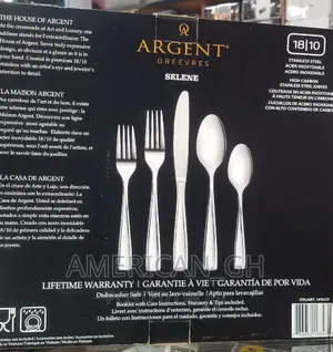 Argent Selene, 20 Piece Flatware Set | Stainless Steel