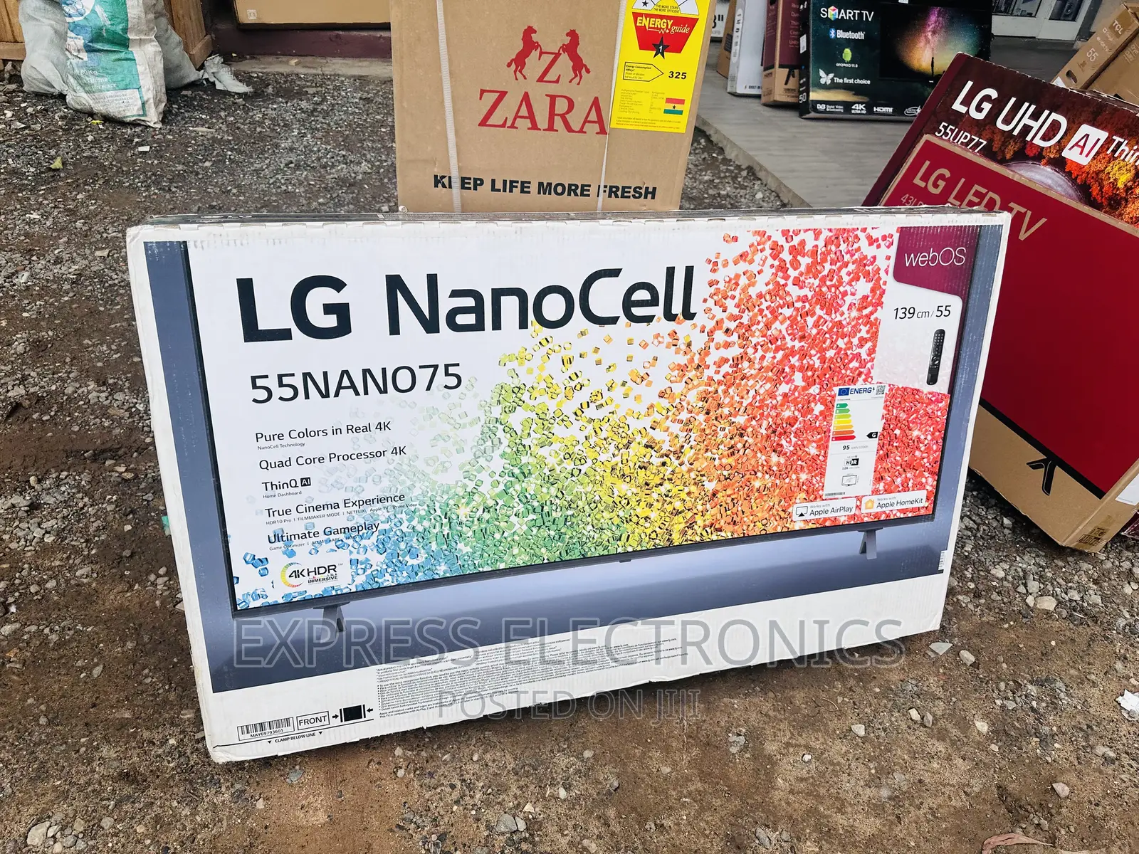 Lovely  New LG UHD Smart Nanocell 55”Nano756 Tv 