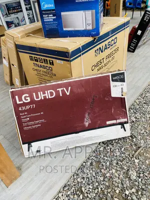 Shop Durable LG 43 Inch UHD Smart LED Tv(Black)43UP7700.