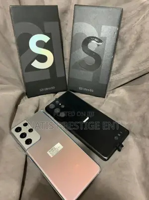 New Samsung Galaxy S21 Ultra 5G 128 GB Gold