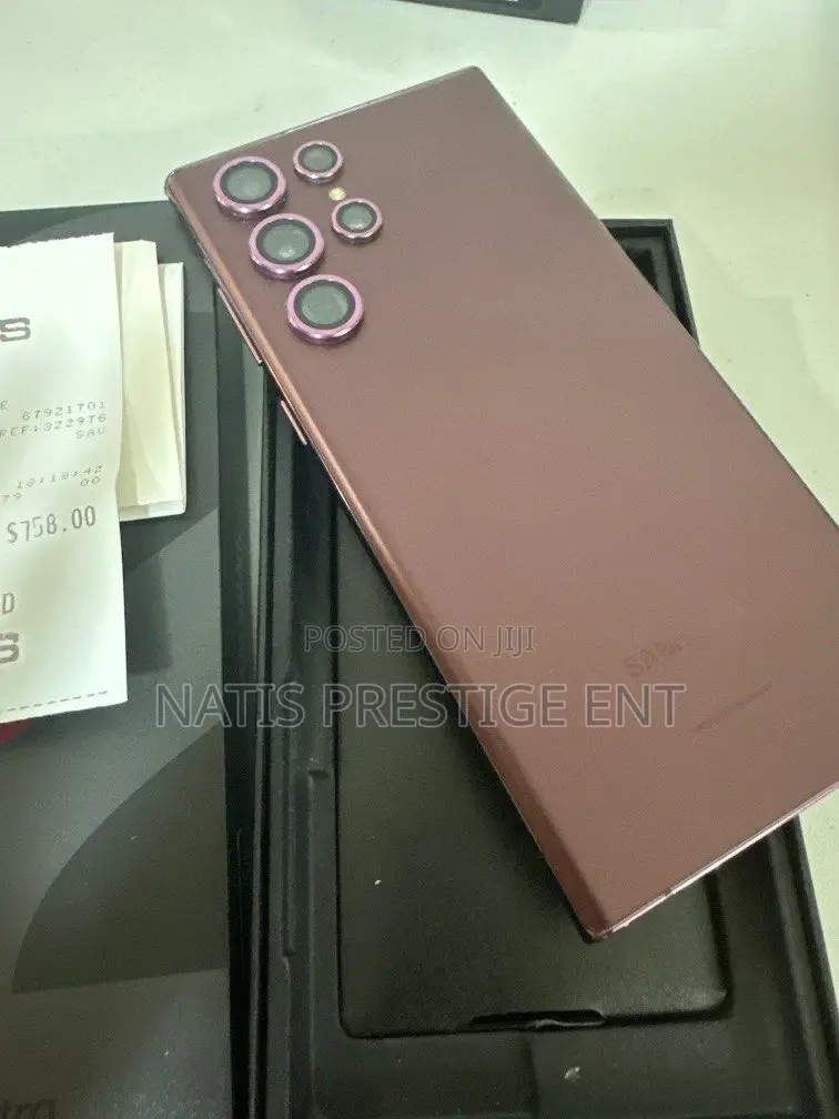 New Samsung Galaxy S21 Ultra 5G 256 GB Gold