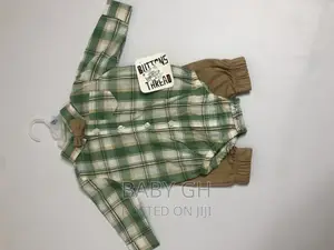 Buttons and Thread Boys Shirt and Trouser Set