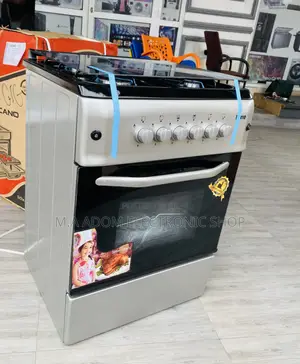 Quality Ferre 60x60 4 Gas Burner With Oven Grill (Gray) 